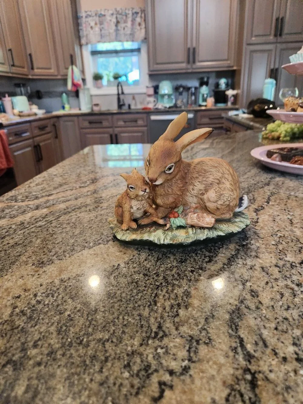 Home Interiors Rabbits Figurine
